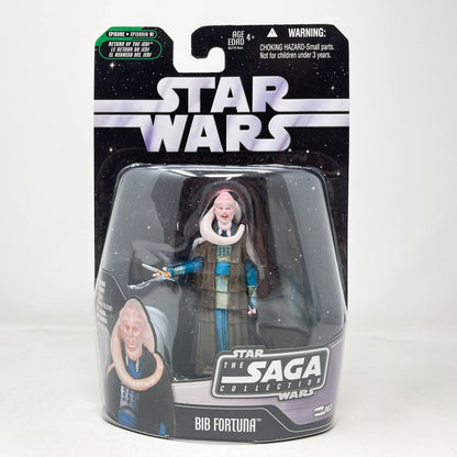 Vintage Hasbro Star Wars Mid MOC Bib Fortuna #03 - Hasbro Saga Collection (2006)