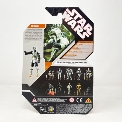 Vintage Hasbro Star Wars Mid MOC Biker Scout - Hasbro 30th Anniversary Collection 3.75"