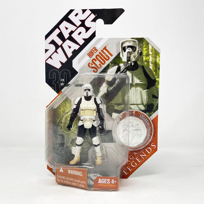 Vintage Hasbro Star Wars Mid MOC Biker Scout - Hasbro 30th Anniversary Collection 3.75"