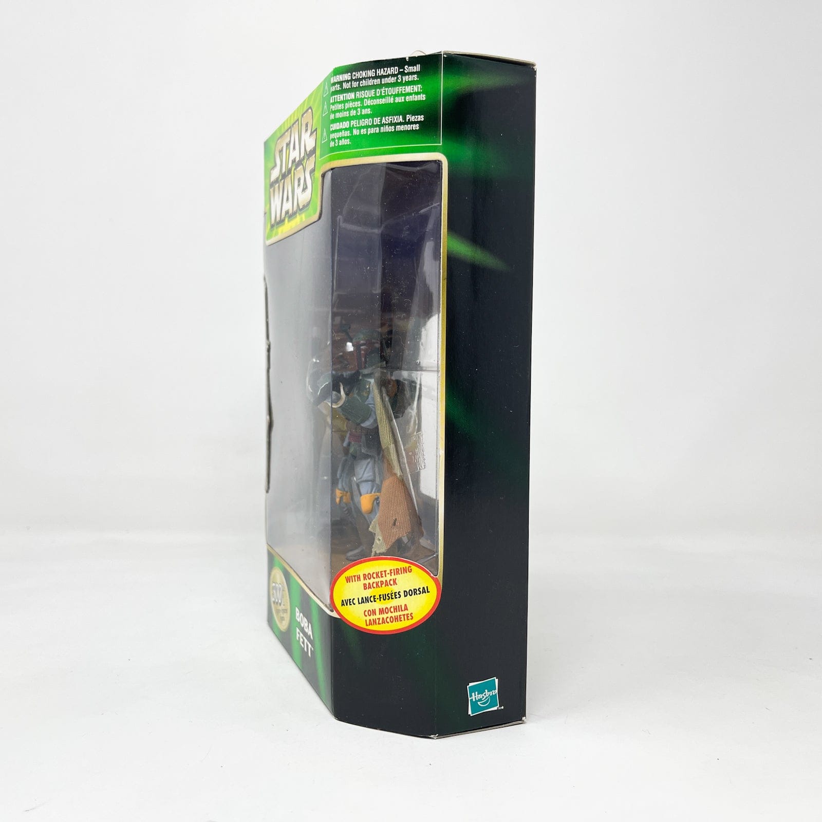 Vintage Hasbro Star Wars Mid MOC Boba Fett (300th Figure Special Edition) - Hasbro Power of the Jedi POTJ (2000)