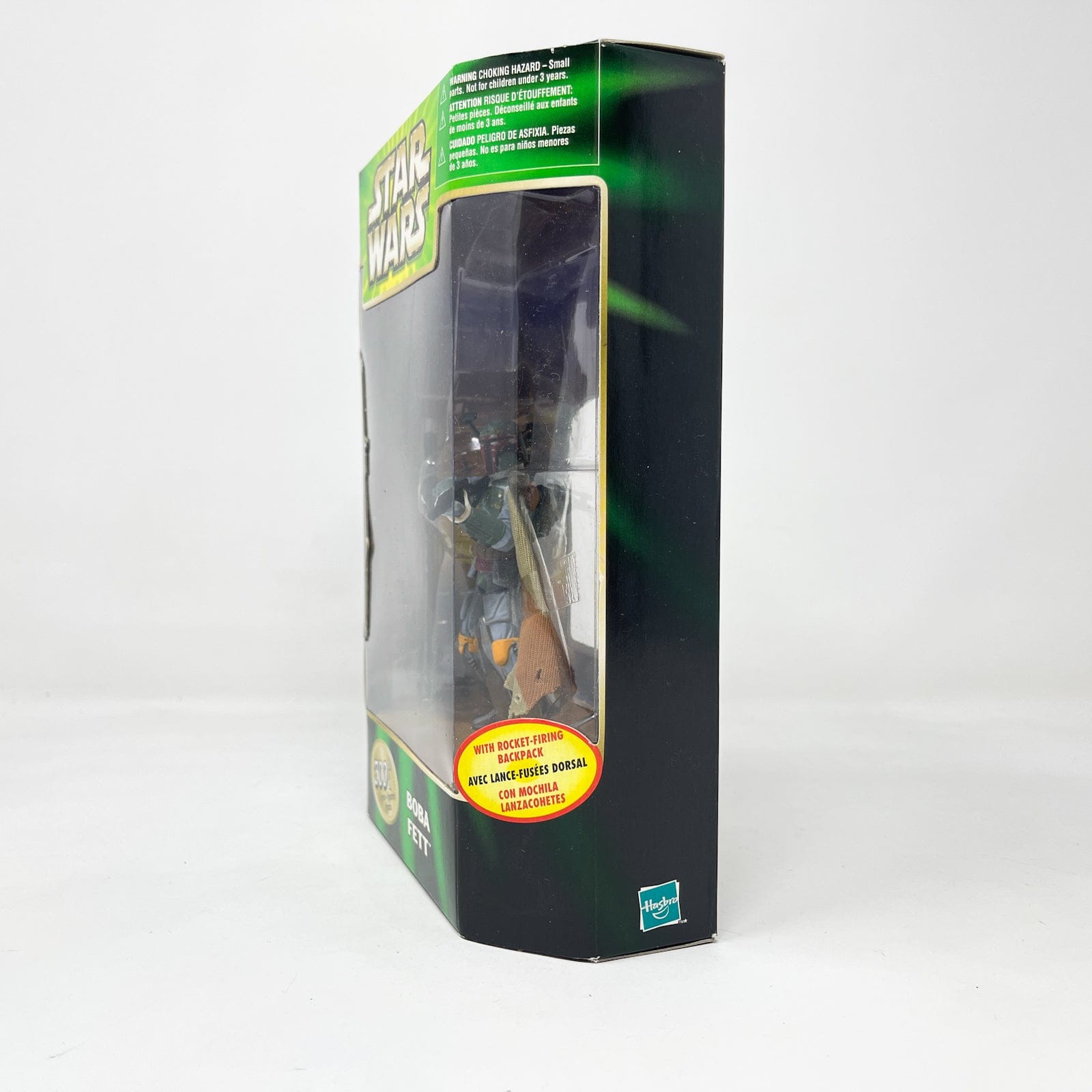 Vintage Hasbro Star Wars Mid MOC Boba Fett (300th Figure Special Edition) - Hasbro Power of the Jedi POTJ (2000)