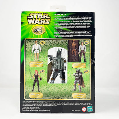 Vintage Hasbro Star Wars Mid MOC Boba Fett (300th Figure Special Edition) - Hasbro Power of the Jedi POTJ (2000)
