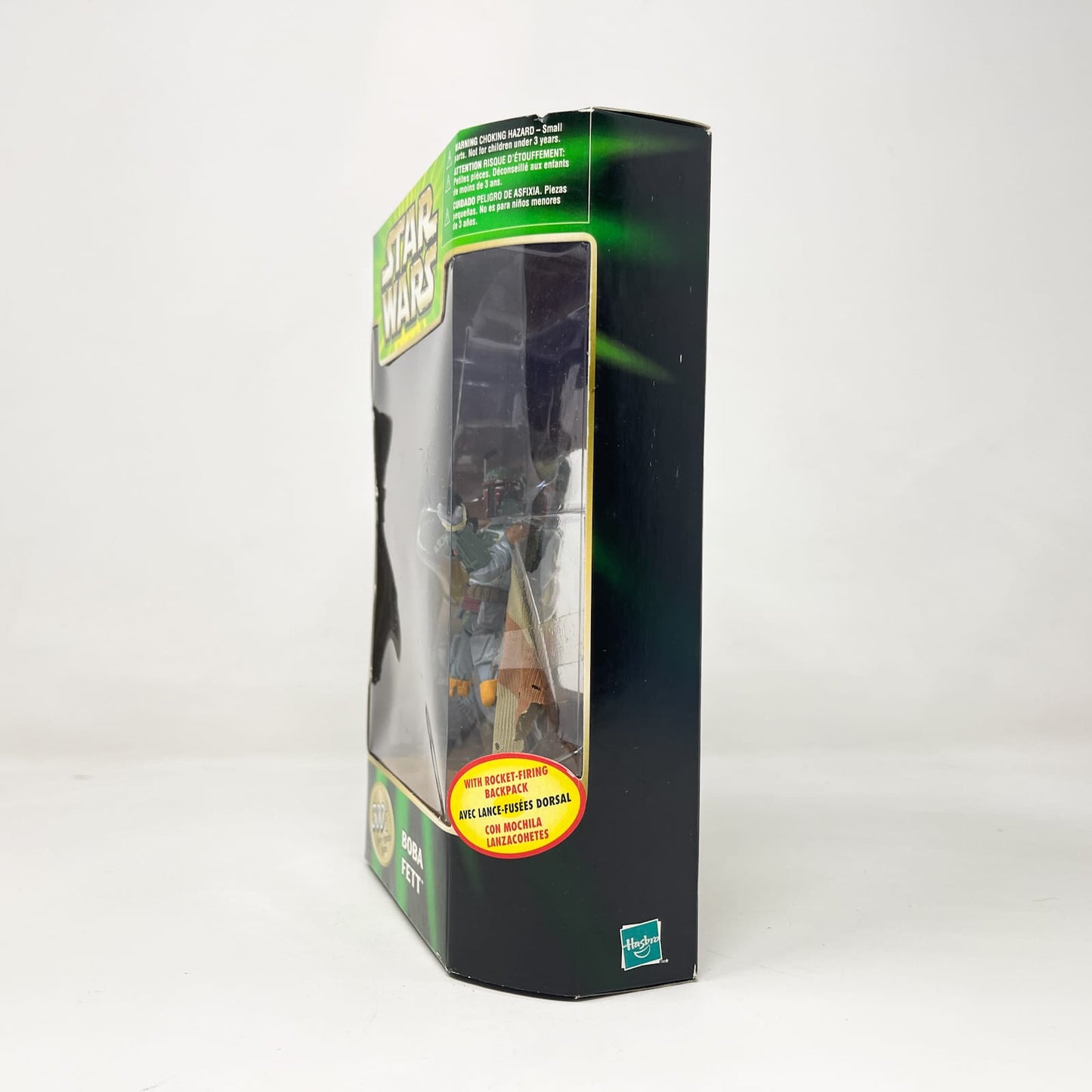 Vintage Hasbro Star Wars Mid MOC Boba Fett (300th Figure Special Edition) - Hasbro Power of the Jedi POTJ (2000)