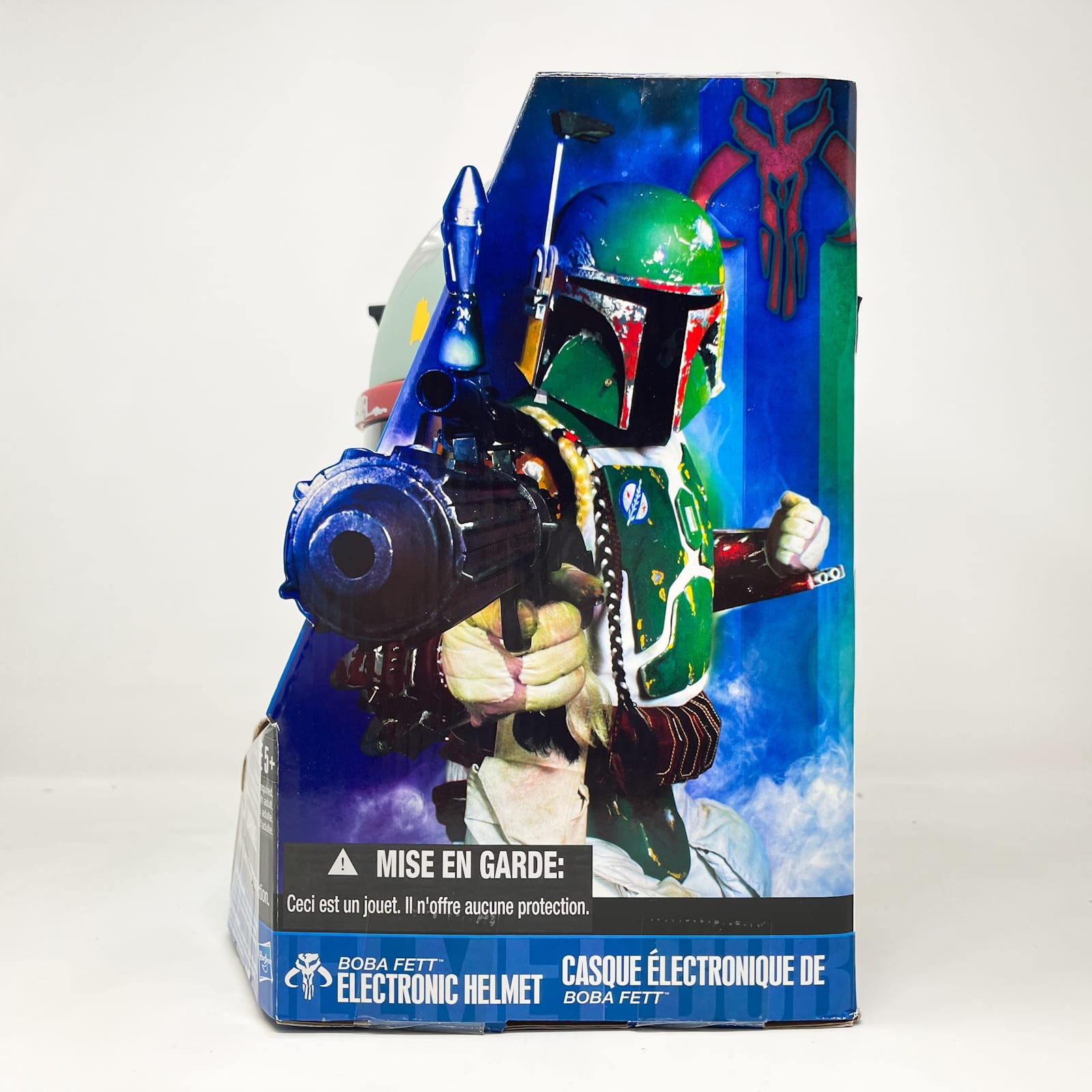 Vintage Hasbro Star Wars Mid MOC Boba Fett Electronic Helmet - Hasbro Clone Wars (2010)