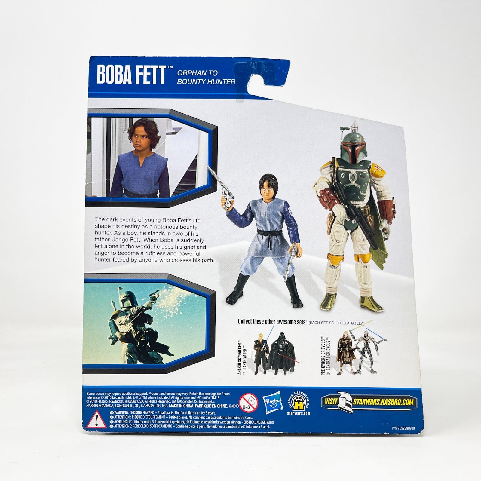 Vintage Hasbro Star Wars Mid MOC Boba Fett: Orphan to Bounty Hunter 2-Pack - Hasbro Legacy of the Dark Side (2010)