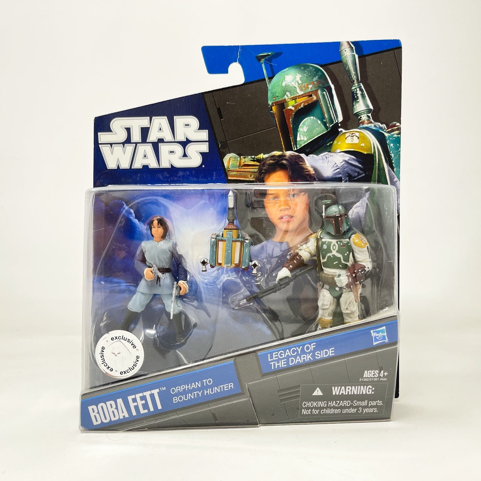 Vintage Hasbro Star Wars Mid MOC Boba Fett: Orphan to Bounty Hunter 2-Pack - Hasbro Legacy of the Dark Side (2010)