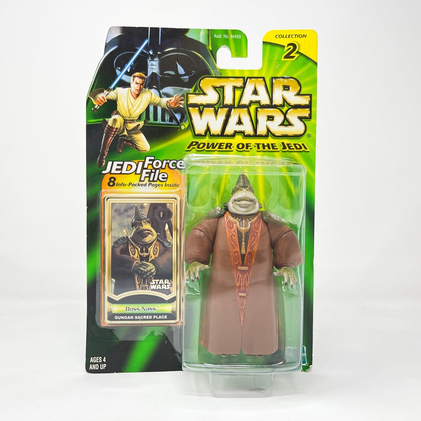 Vintage Hasbro Star Wars Mid MOC Boss Nass (Sacred Place) - Hasbro Power of the Jedi POTJ (2000)