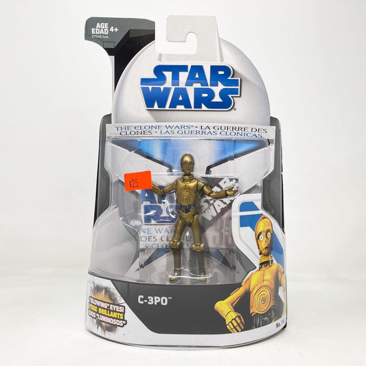 Vintage Hasbro Star Wars Mid MOC C-3PO #16 – Hasbro Star Wars The Clone Wars (2008)