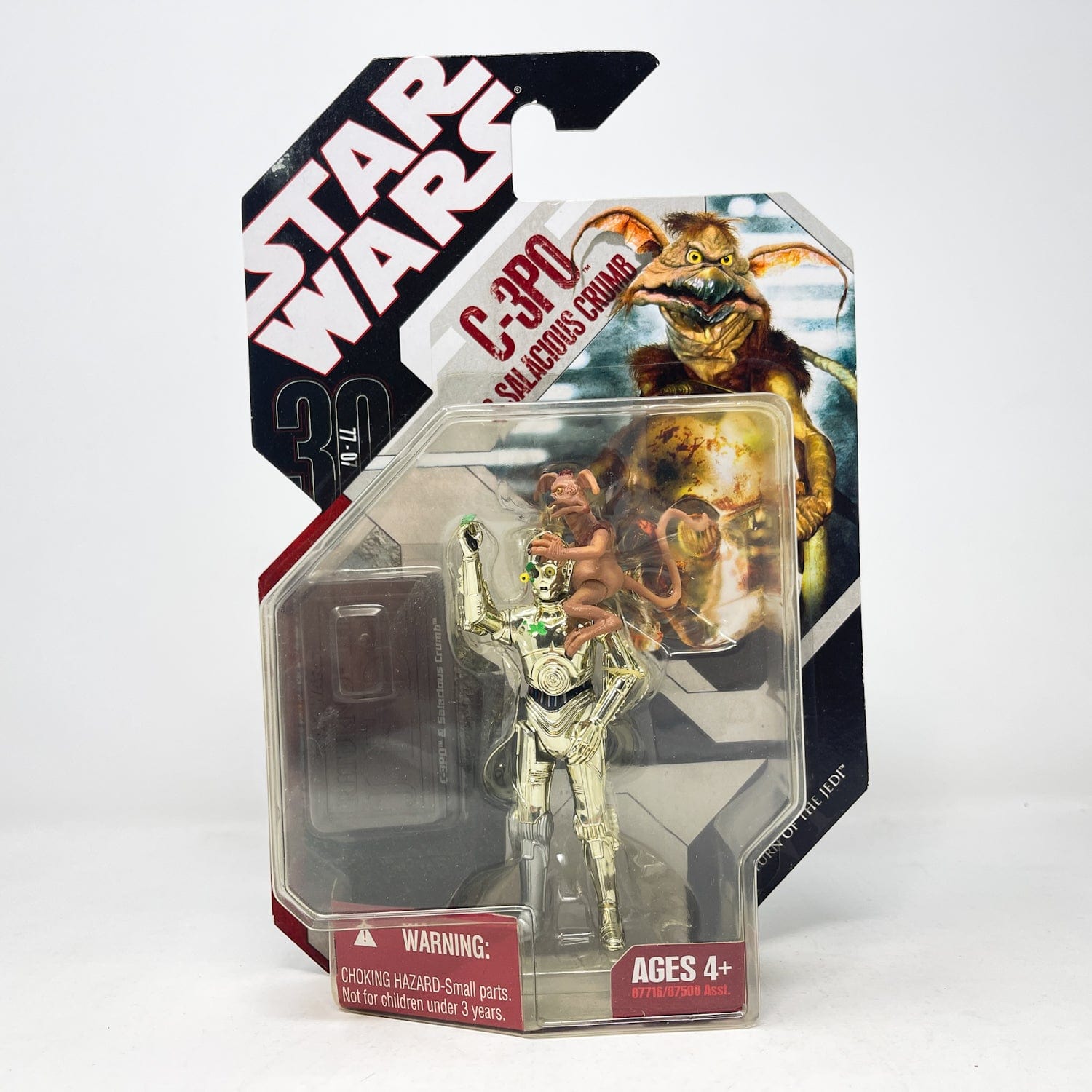 Vintage Hasbro Star Wars Mid MOC C-3PO & Salacious Crumb #30 - Hasbro 30th Anniversary Collection