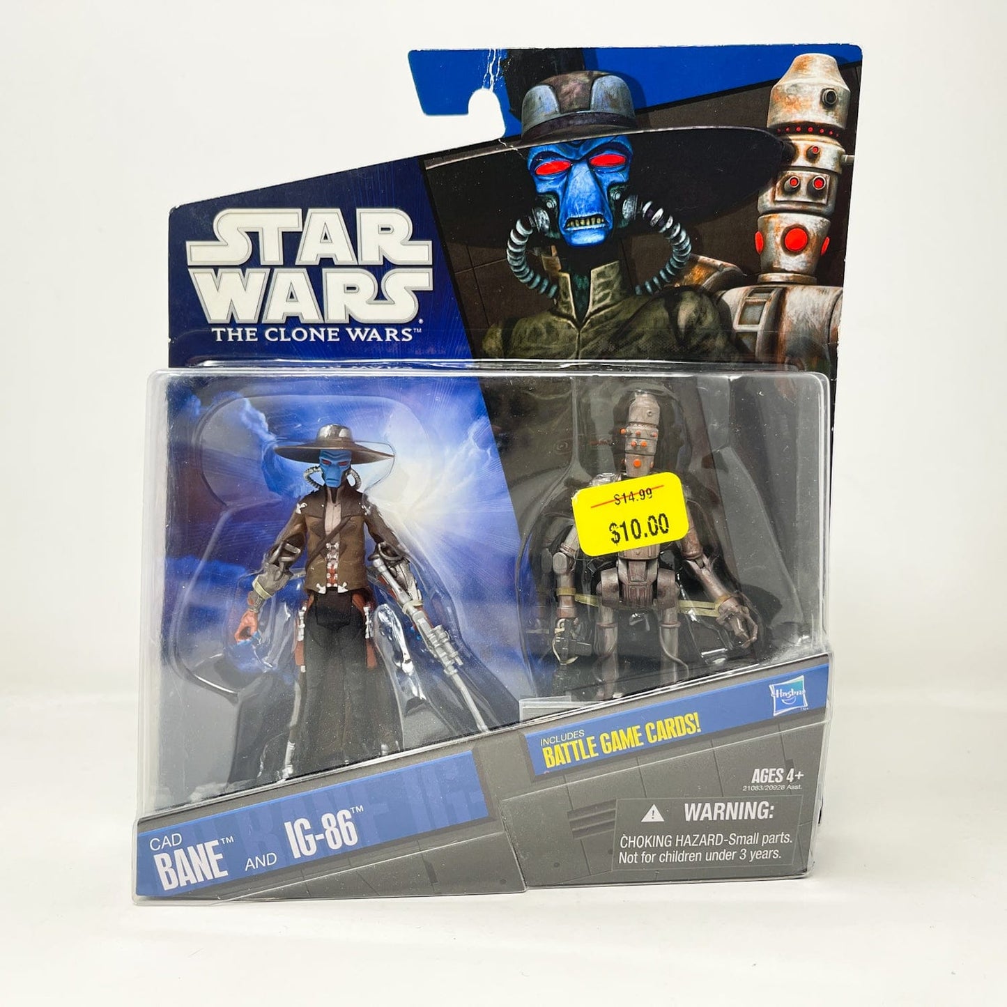 Vintage Hasbro Star Wars Mid MOC Cad Bane and IG-86 2-Pack - Hasbro Clone Wars