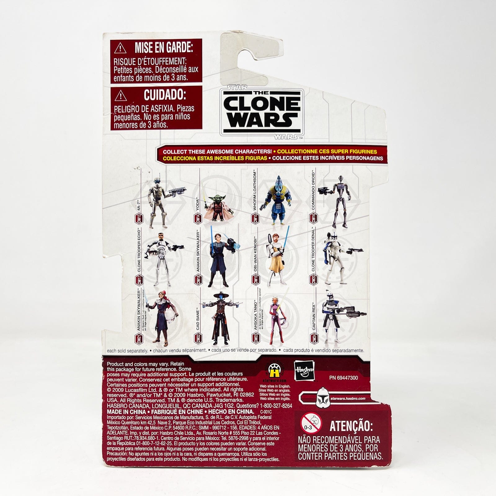 Vintage Hasbro Star Wars Mid MOC Cad Bane (CW22) - Hasbro The Clone Wars 2009 3.75" Action Figure