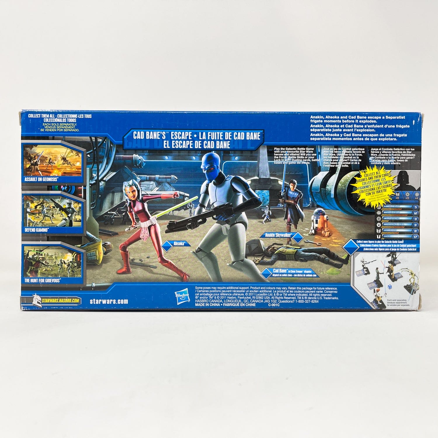 Vintage Hasbro Star Wars Mid MOC Cad Bane's Escape Clone Wars Battle Packs - 3.75" Hasbro 2011