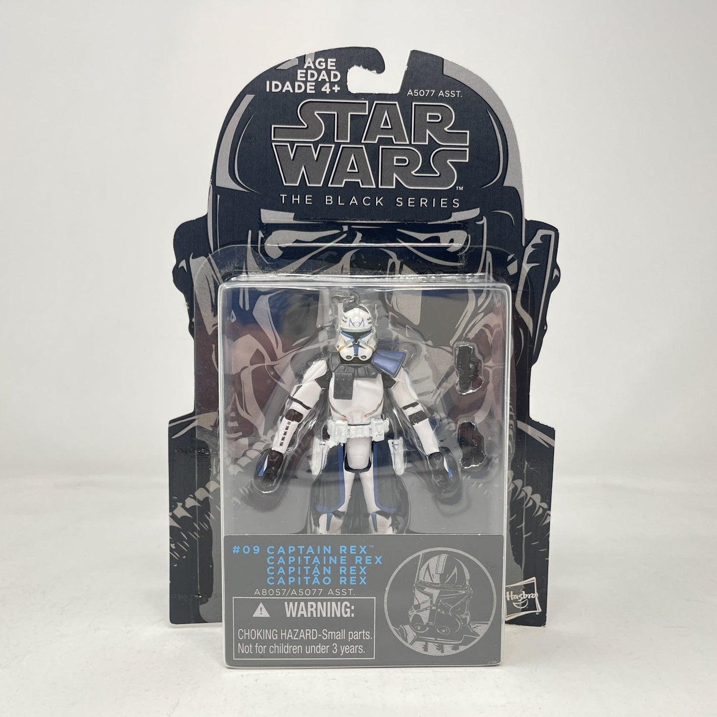 Vintage Hasbro Star Wars Mid MOC Captain Rex (Blue Line) #09 - Hasbro 2014 3.75" Black Series Star Wars Action Figure