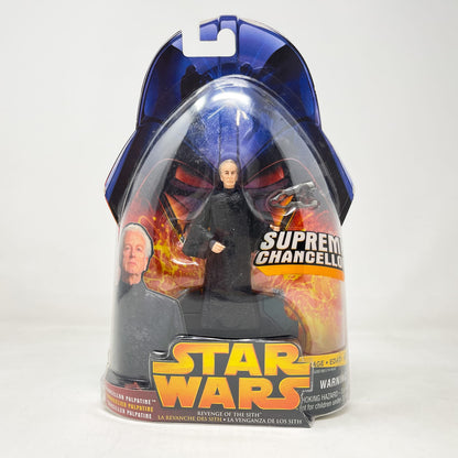 Vintage Hasbro Star Wars Mid MOC Chancellor Palpatine (Supreme Chancellor) #14 - Hasbro ROTS 2005