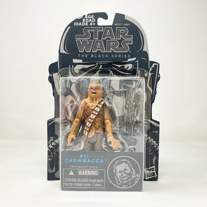 Vintage Hasbro Star Wars Mid MOC Chewbacca #11- Hasbro 3.75" Black Series Blue Line (2015)