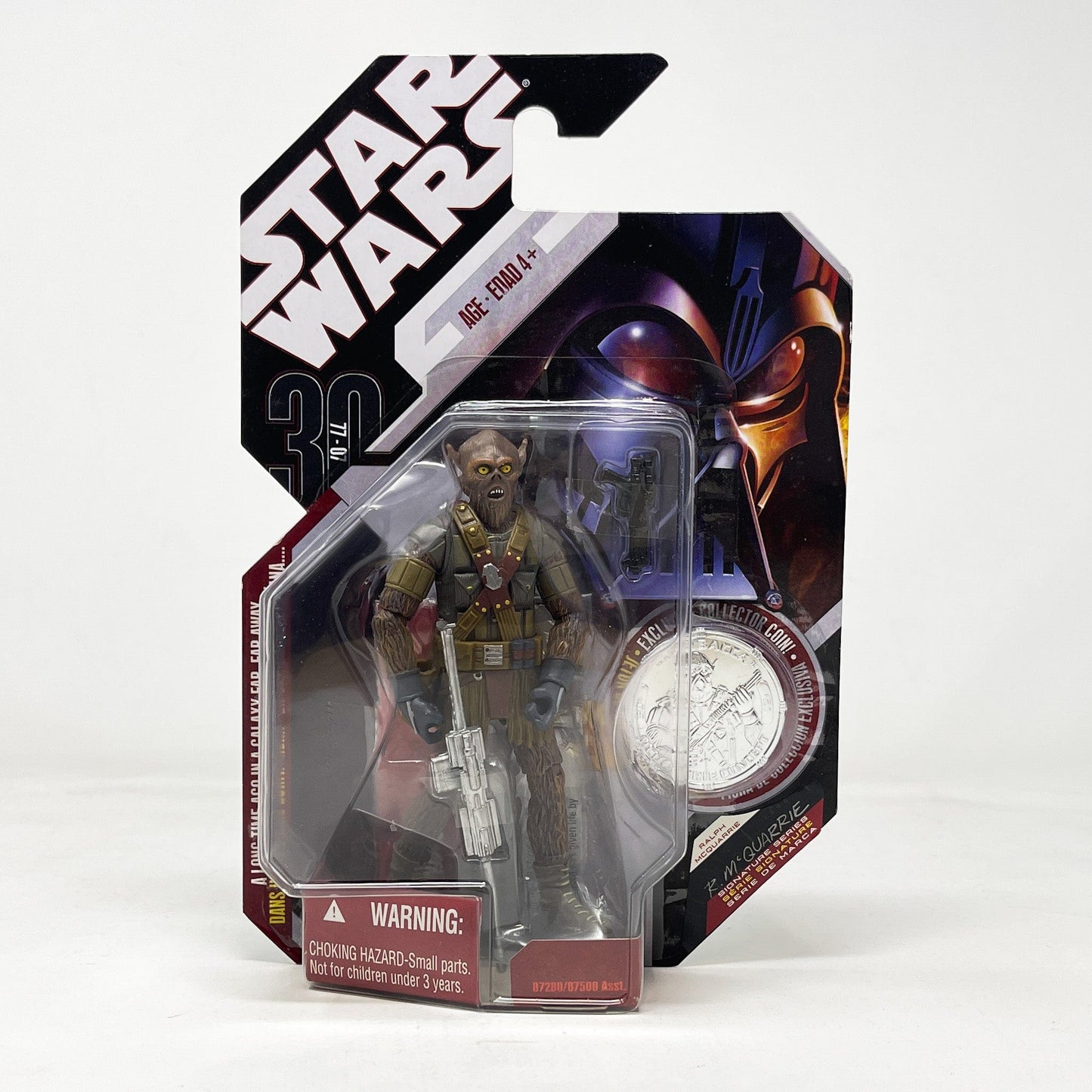 Vintage Hasbro Star Wars Mid MOC Chewbacca (Concept) - Hasbro 30th Anniversary Collection