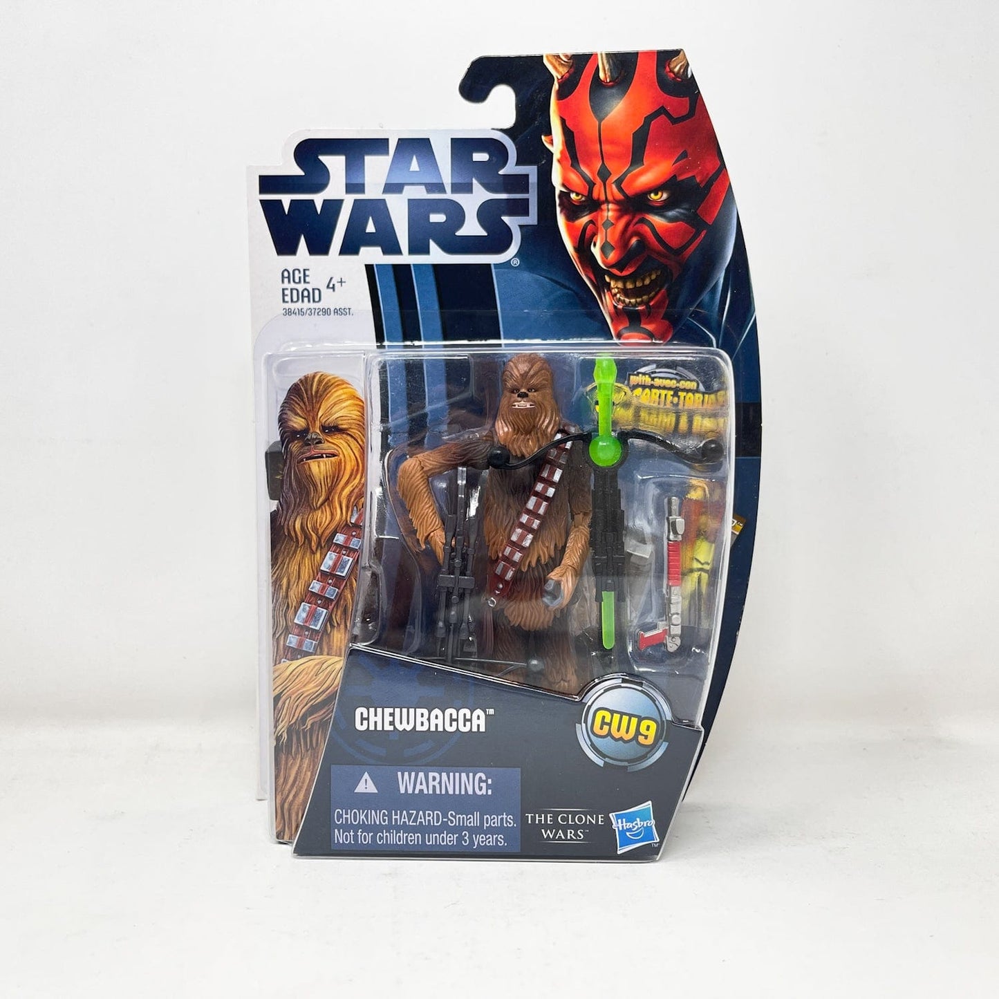 Vintage Hasbro Star Wars Mid MOC Chewbacca CW9 - Hasbro Clone Wars Star Wars Action Figure