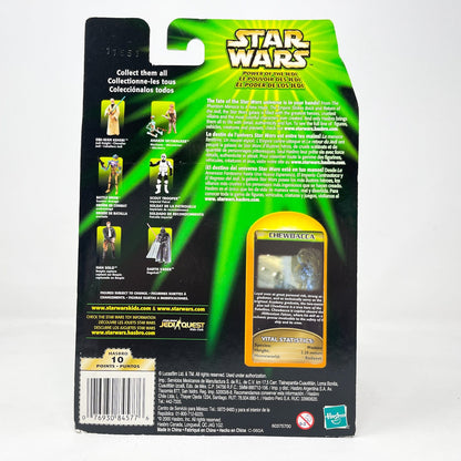 Vintage Hasbro Star Wars Mid MOC Chewbacca (Mechanic) - Hasbro Power of the Jedi POTJ (2001)