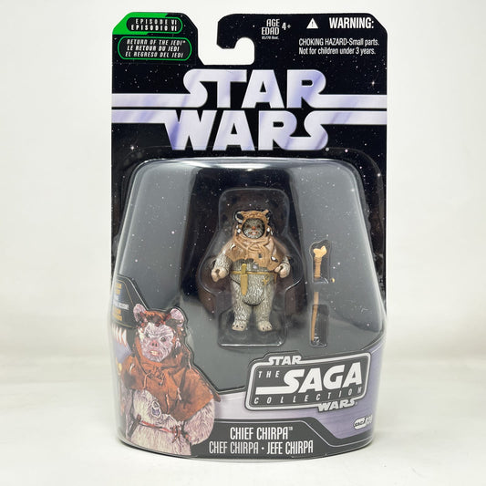 Vintage Hasbro Star Wars Mid MOC Chief Chirpa #39 - Hasbro Saga Collection (2006)