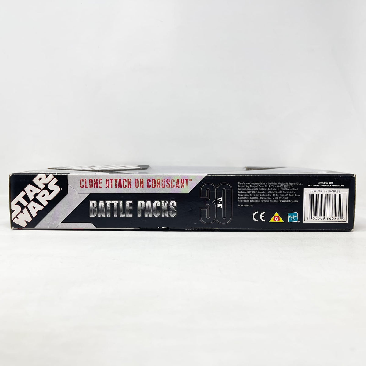 Vintage Hasbro Star Wars Mid MOC Clone Attack on Coruscant Battle Pack - Hasbro 30th Anniversary Collection 3.75"