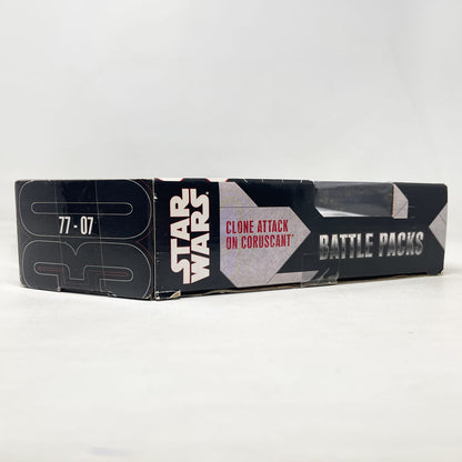 Vintage Hasbro Star Wars Mid MOC Clone Attack on Coruscant Battle Pack - Hasbro 30th Anniversary Collection 3.75"