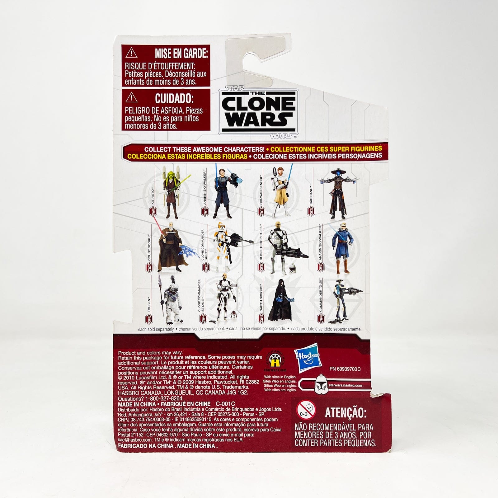 Clone Commander Stone (CW44) - Hasbro The Clone Wars (2009) – 4th