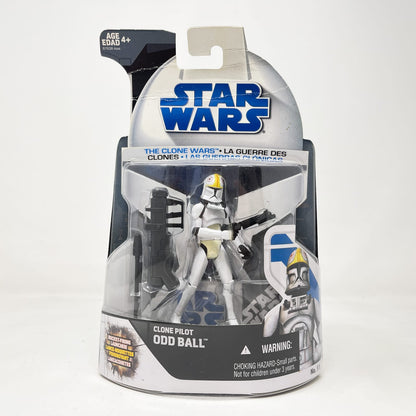 Vintage Hasbro Star Wars Mid MOC Clone Pilot Odd Ball #11 – Hasbro Star Wars The Clone Wars (2008)