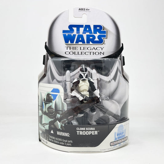 Vintage Hasbro Star Wars Mid MOC Clone Scuba Trooper BD 10 - Hasbro Legacy Collection (2008)