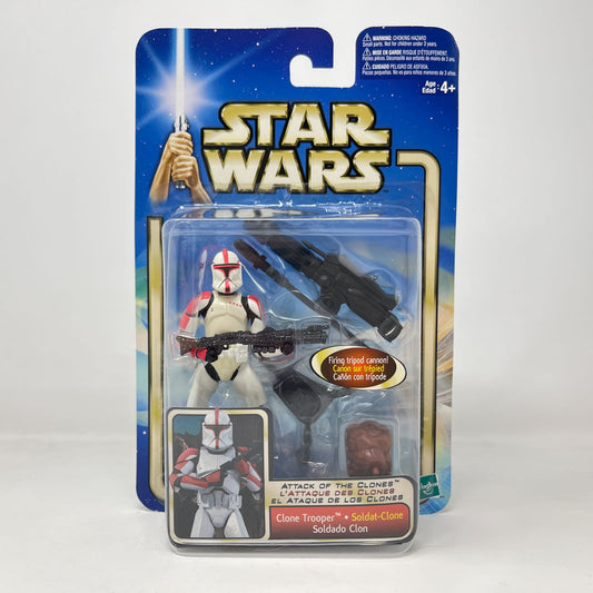 Vintage Hasbro Star Wars Mid MOC Clone Trooper #02-17 - Hasbro SAGA Series 3.75"