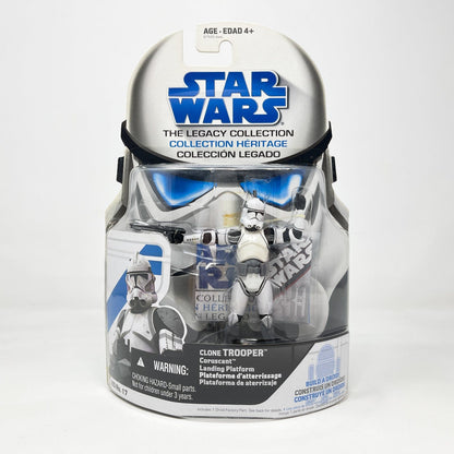 Vintage Hasbro Star Wars Mid MOC Clone Trooper (Coruscant Landing Platform) BD 17 - Hasbro Legacy Collection (2008)