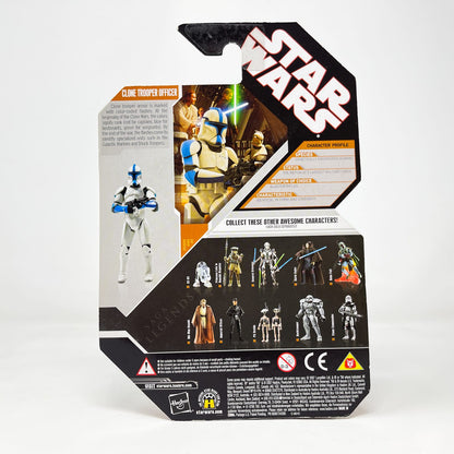 Vintage Hasbro Star Wars Mid MOC Clone Trooper Officer (Yellow) - Hasbro 30th Anniversary Collection 3.75"