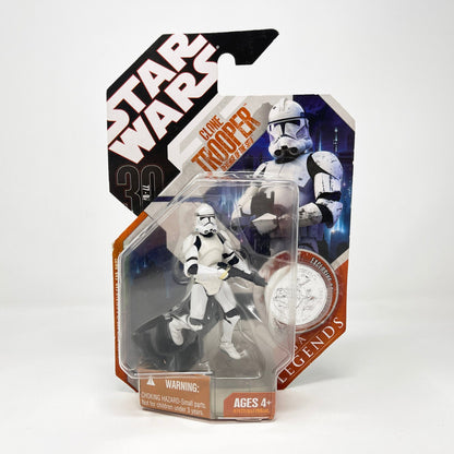 Vintage Hasbro Star Wars Mid MOC Clone Trooper (Revenge of the Sith) - Hasbro Saga Legends - 30th Anniversary Collection