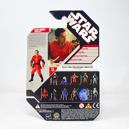 Vintage Hasbro Star Wars Mid MOC Clone Trooper (Training Fatigues) #55 - Hasbro Saga Legends - 30th Anniversary Collection