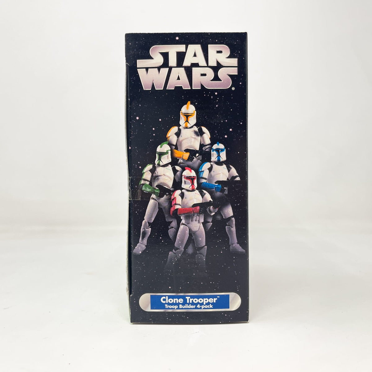 Vintage Hasbro Star Wars Mid MOC Clone Trooper Troop Builder 4-pack White Set - Original Trilogy Collection - MISB (2005)