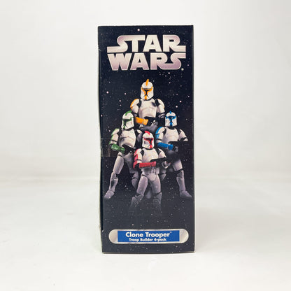 Vintage Hasbro Star Wars Mid MOC Clone Trooper Troop Builder 4-pack White Set - Original Trilogy Collection - MISB (2005)
