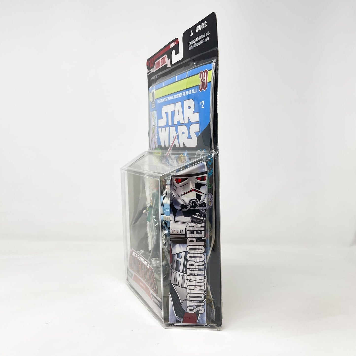 Vintage Hasbro Star Wars Mid MOC Comic Pack #03 Governor Tarkin & Stormtrooper- Hasbro Star Wars Darkhorse Comic Action Figure 2-Pack