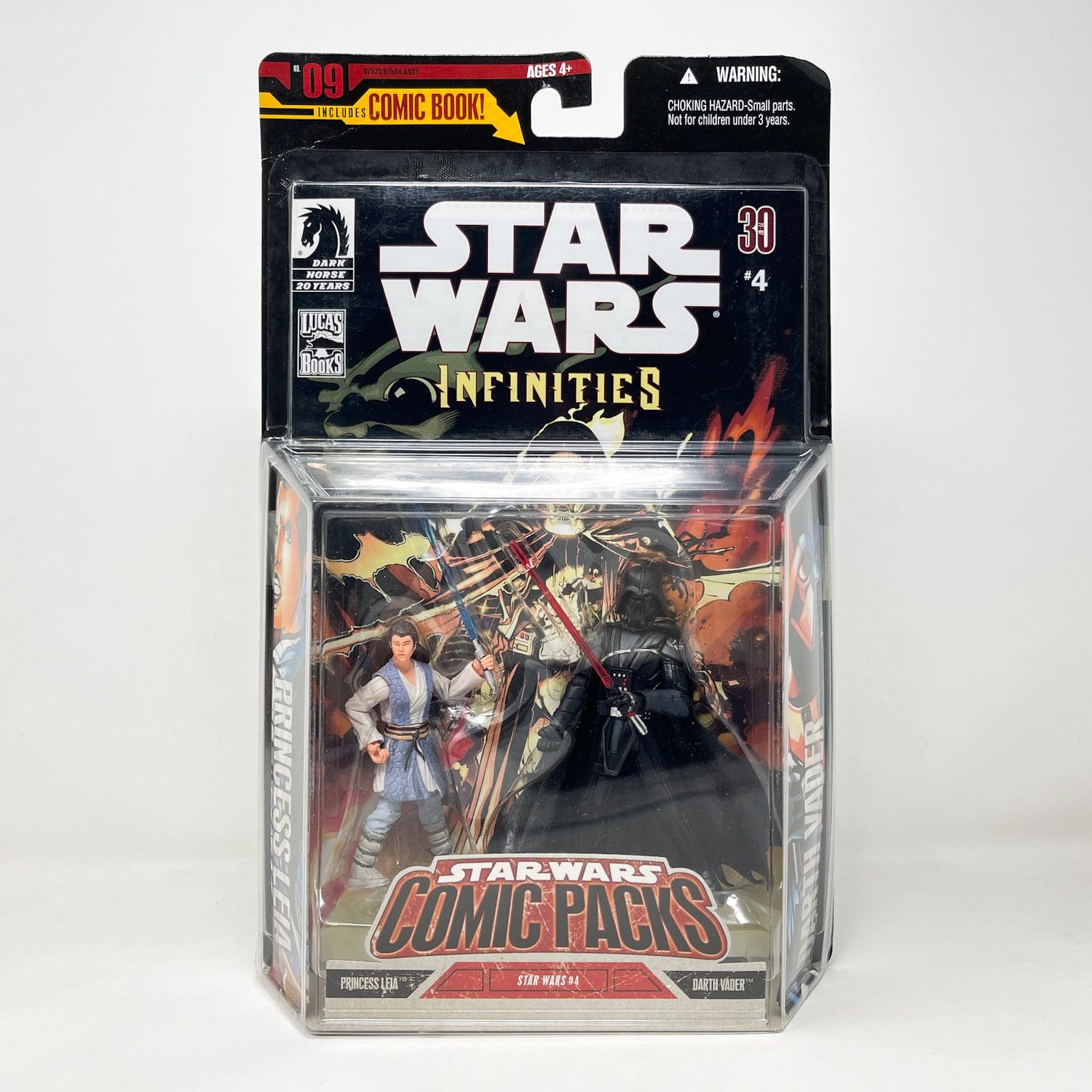 Comic Pack #09 Princess Leia & Darth Vader - Hasbro Star Wars