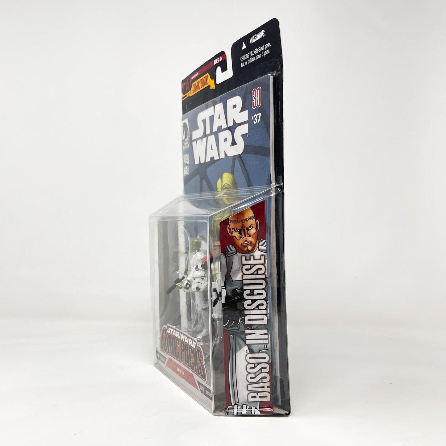 Vintage Hasbro Star Wars Mid MOC Comic Pack #15 - Mouse & Basso (In Stormtrooper Disguise) - Hasbro Star Wars Darkhorse Comic 2-Pack (2007)
