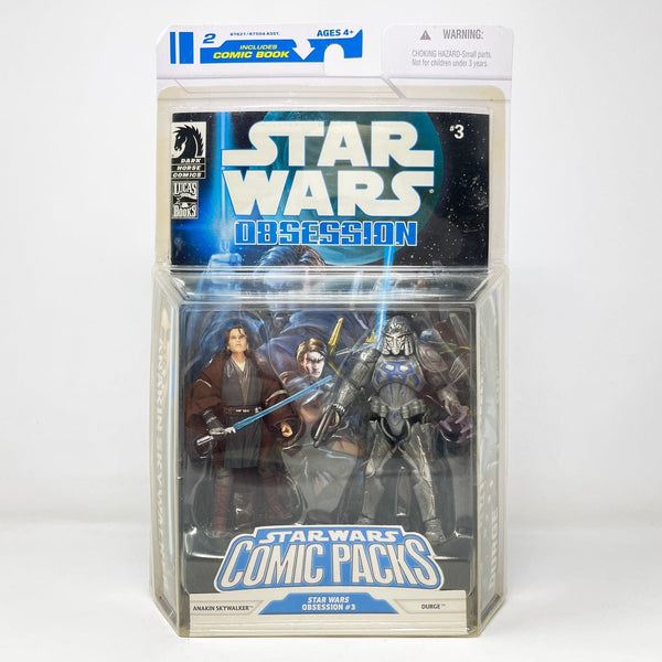 Comic Pack #2 Anakin Skywalker & Durge - Hasbro Dark Horse Comic