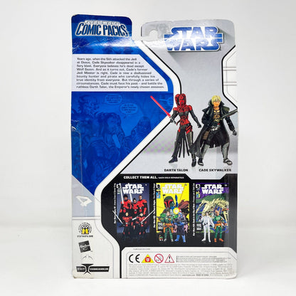 Vintage Hasbro Star Wars Mid MOC Comic Pack #4 Darth Talon & Cade Skywalker - Hasbro Dark Horse Comic Action Figure 2-Pack (2008)