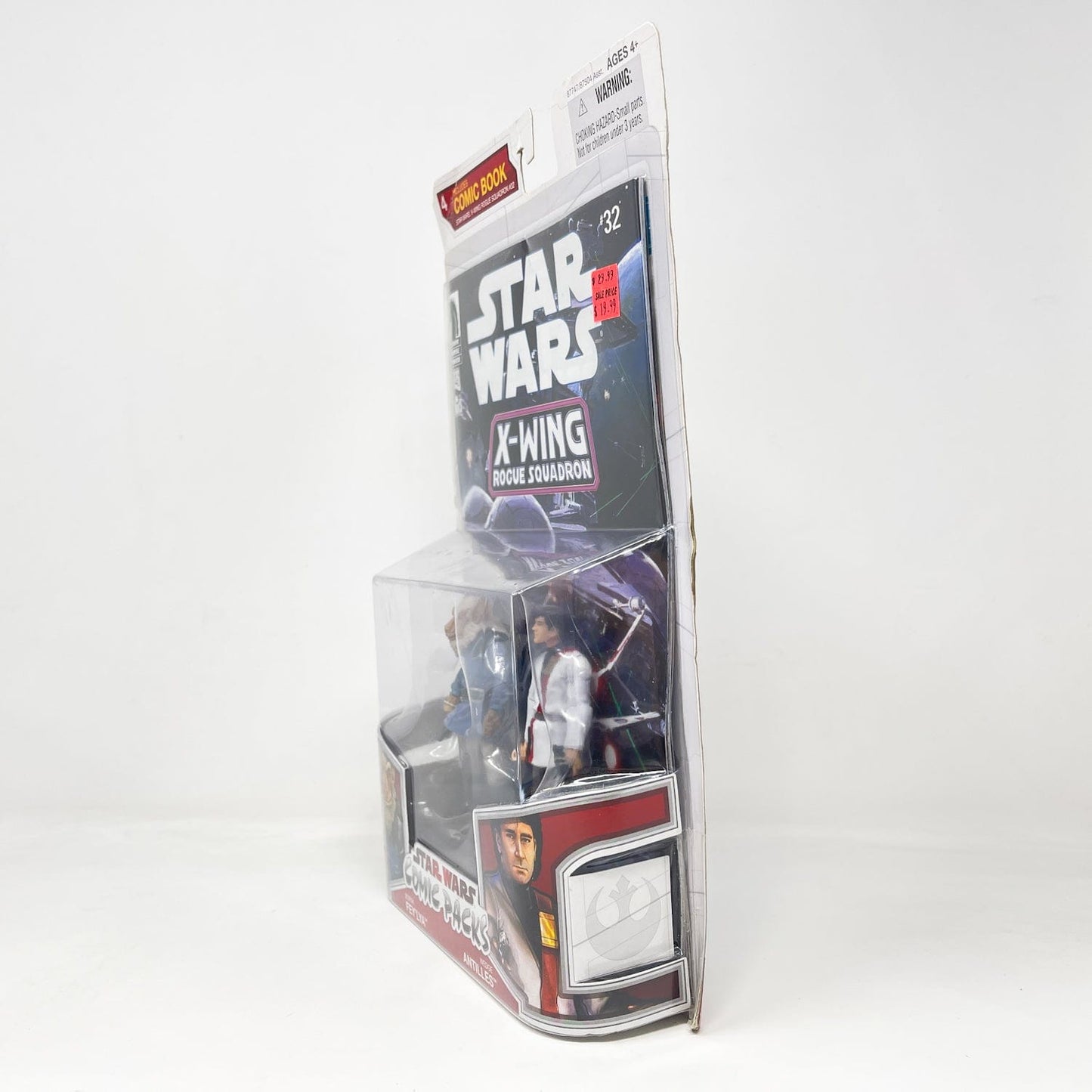 Vintage Hasbro Star Wars Mid MOC Comic Pack Borsk Fey’lya & Wedge Antilles - Hasbro Star Wars Darkhorse Comic Action Figure 2-Pack