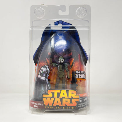 Vintage Hasbro Star Wars Mid MOC Commander Gree #59 - Hasbro ROTS 2005