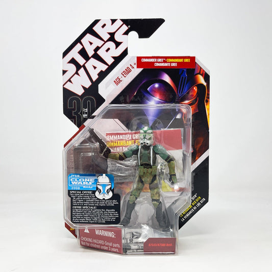 Vintage Hasbro Star Wars Mid MOC Commander Gree - Hasbro 30th Anniversary Collection 3.75"