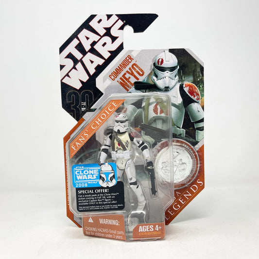 Vintage Hasbro Star Wars Mid MOC Commander Neyo - Hasbro 30th Anniversary Collection