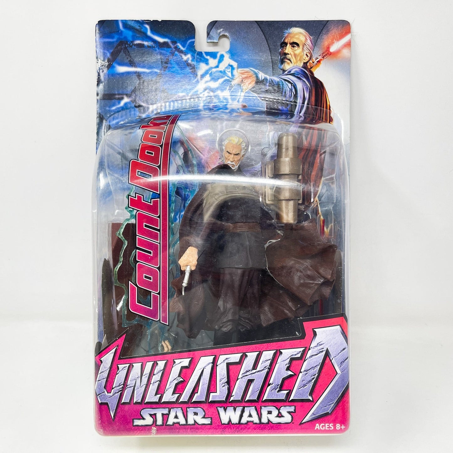 Vintage Hasbro Star Wars Mid MOC Count Dooku - Hasbro Unleashed Collection (2003)