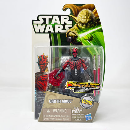 Vintage Hasbro Star Wars Mid MOC Darth Maul (Cybernetic Legs) CW08 - Hasbro Movie Heroes Clone Wars (2013)