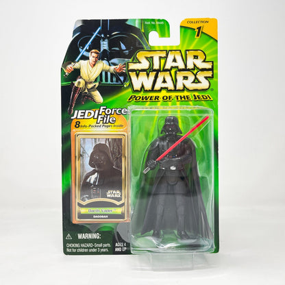 Vintage Hasbro Star Wars Mid MOC Darth Vader (Dagobah) - Hasbro Power of the Jedi POTJ (2000)