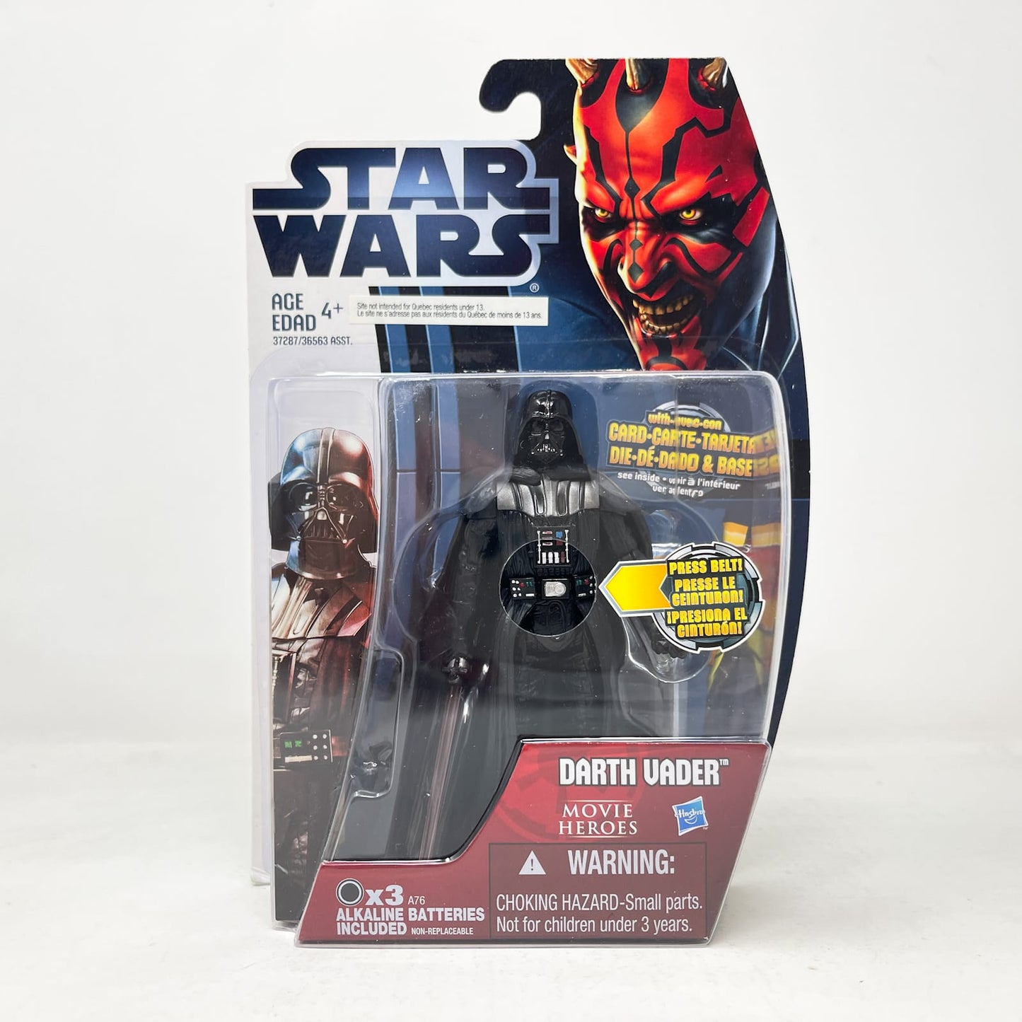 Vintage Hasbro Star Wars Mid MOC Darth Vader MH20 – Hasbro Movie Heroes (2012)