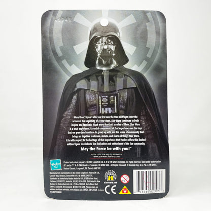 Vintage Hasbro Star Wars Mid MOC Darth Vader (Silver Edition) Exclusive - Hasbro Original Trilogy Collection (2004)