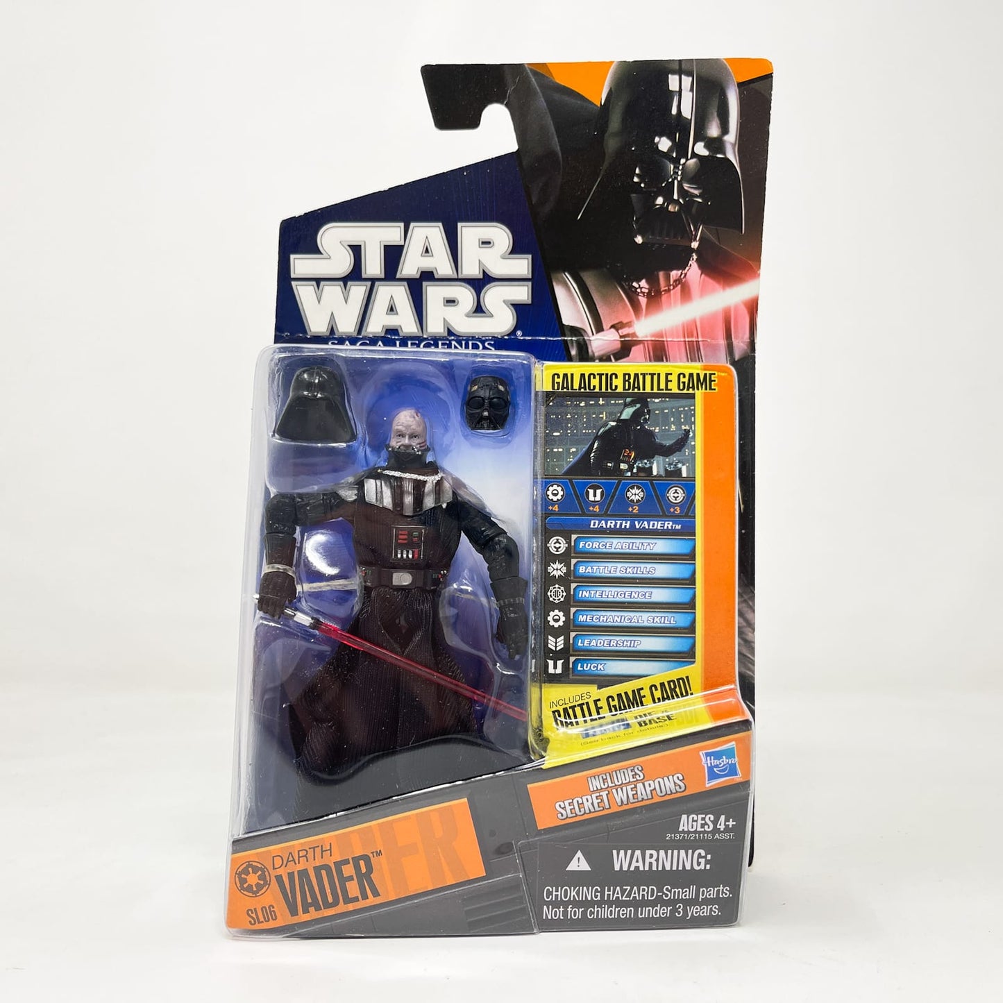 Vintage Hasbro Star Wars Mid MOC Darth Vader SL06 - Hasbro Legacy Collection 3.75" (2010)